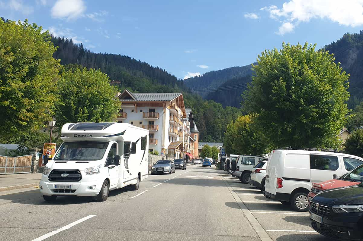 Camping-car à Beaufort en Savoie