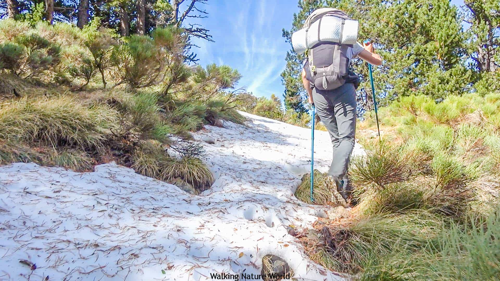 Descente dans la vallée