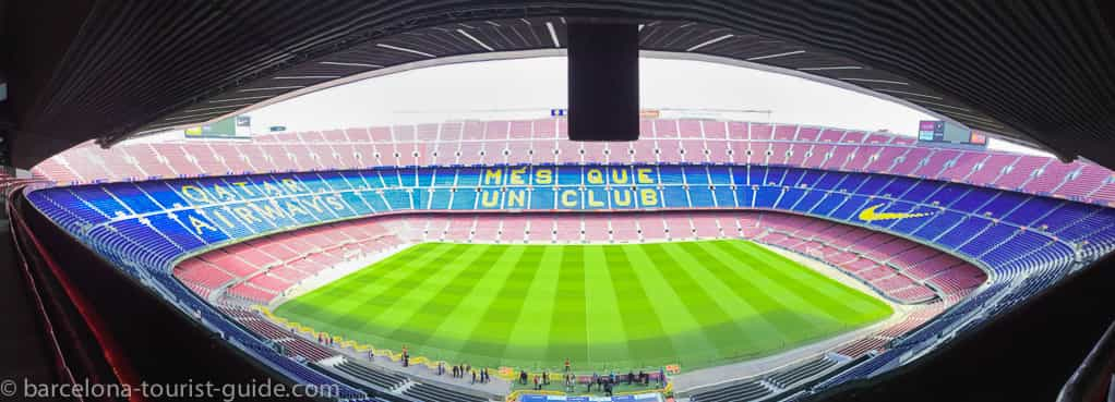 Barcelona football stadium Camp Nou