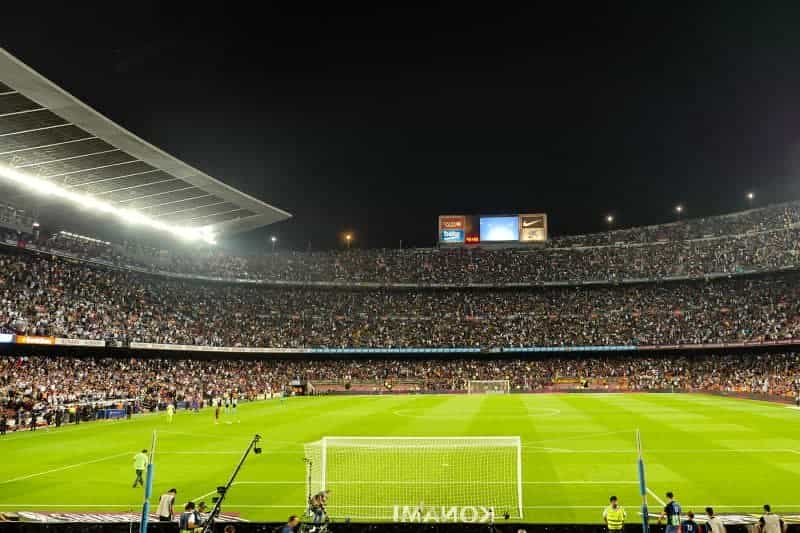 On game day, the Camp Nou vibrates with the chants of tens of thousands of fans