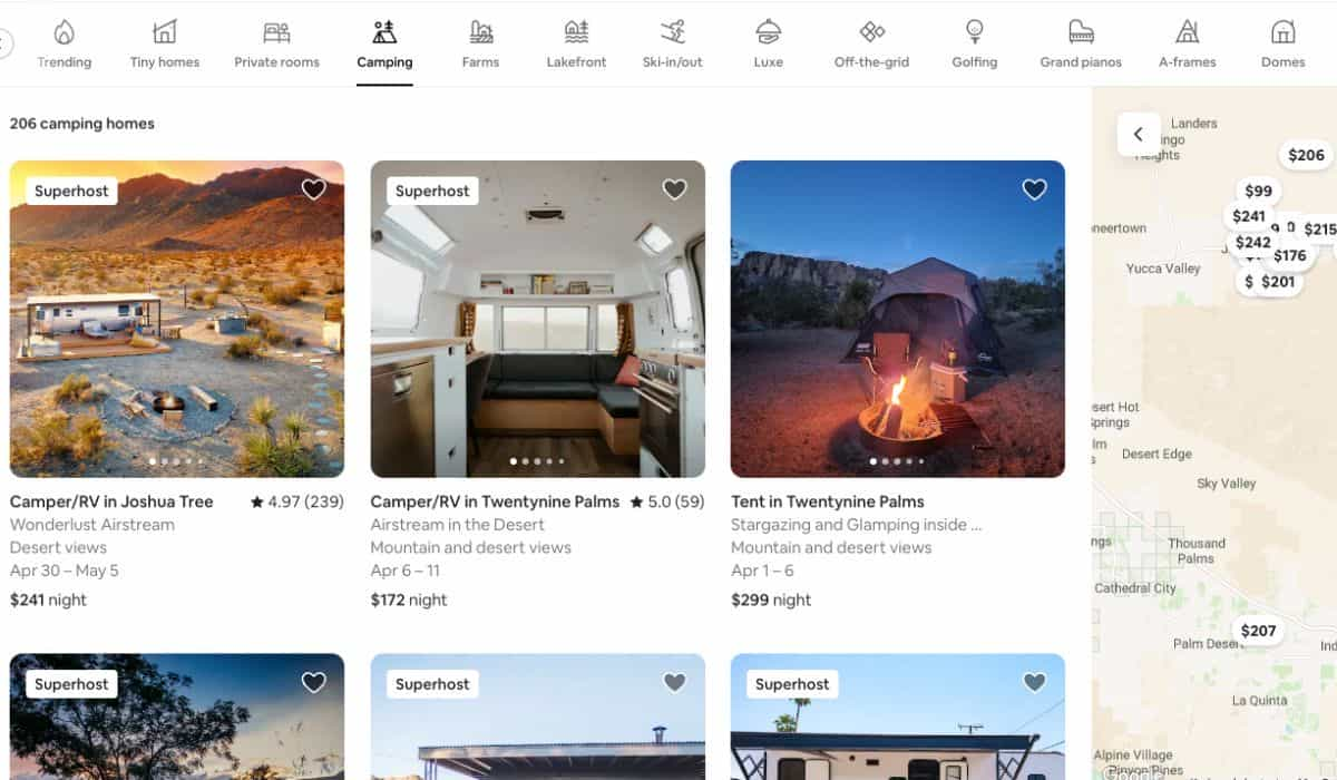 Airbnb RV Rentals