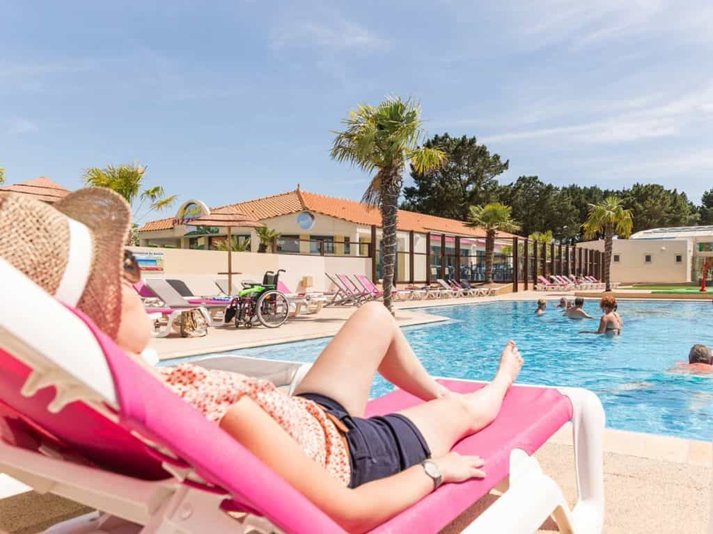 le parc aquatique du camping en Vendée