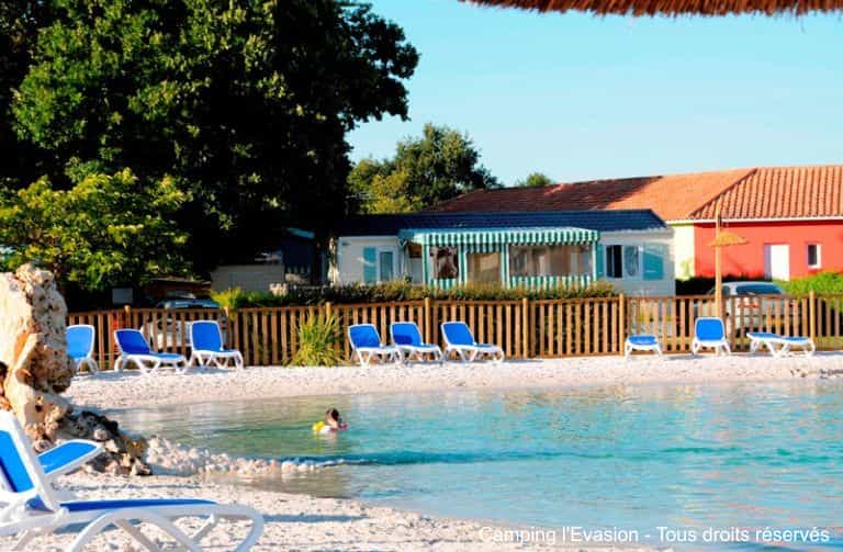 Camping avec lagon en Vendée