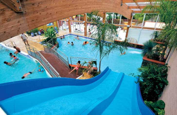 Le Front de Mer Indoor Pool Waterslides