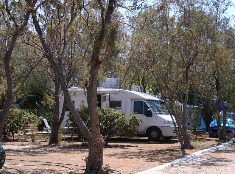 camping in crete