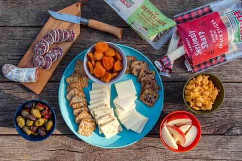 Snack Board for Camping