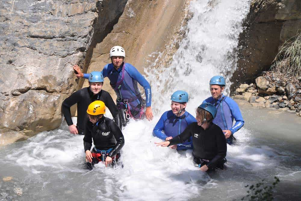 Canyoning dans le Parc National du Mercantour