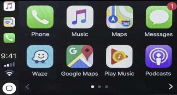 Logiciel Carplay