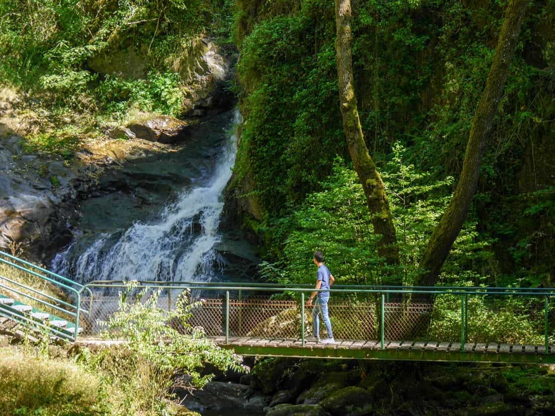 Cascades de Gimel près du camping à Tulle