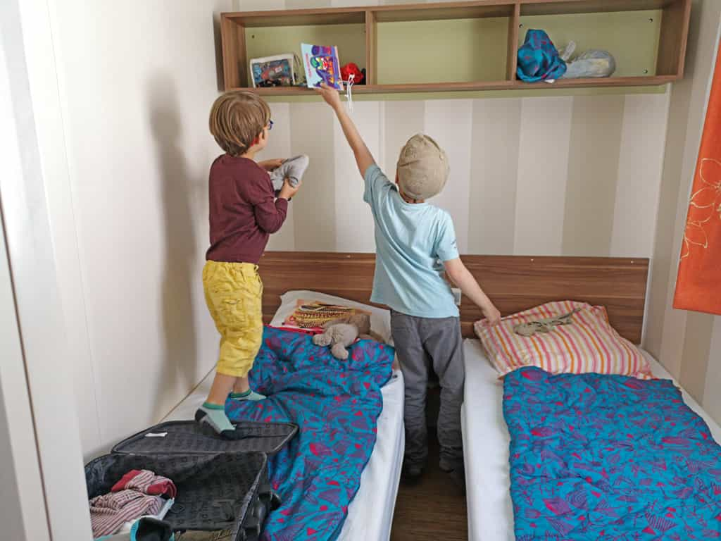 Chambre enfant mobil home camping le maine