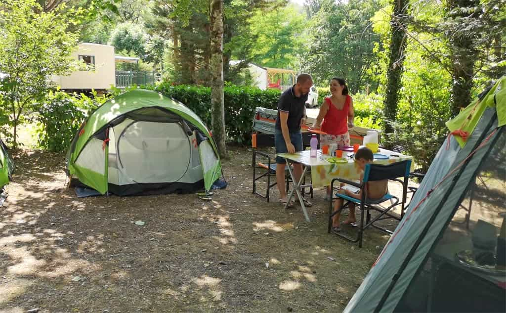 Campement à La Grande Prade