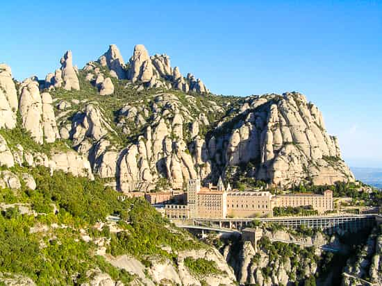 De Barcelone à Montserrat en Train