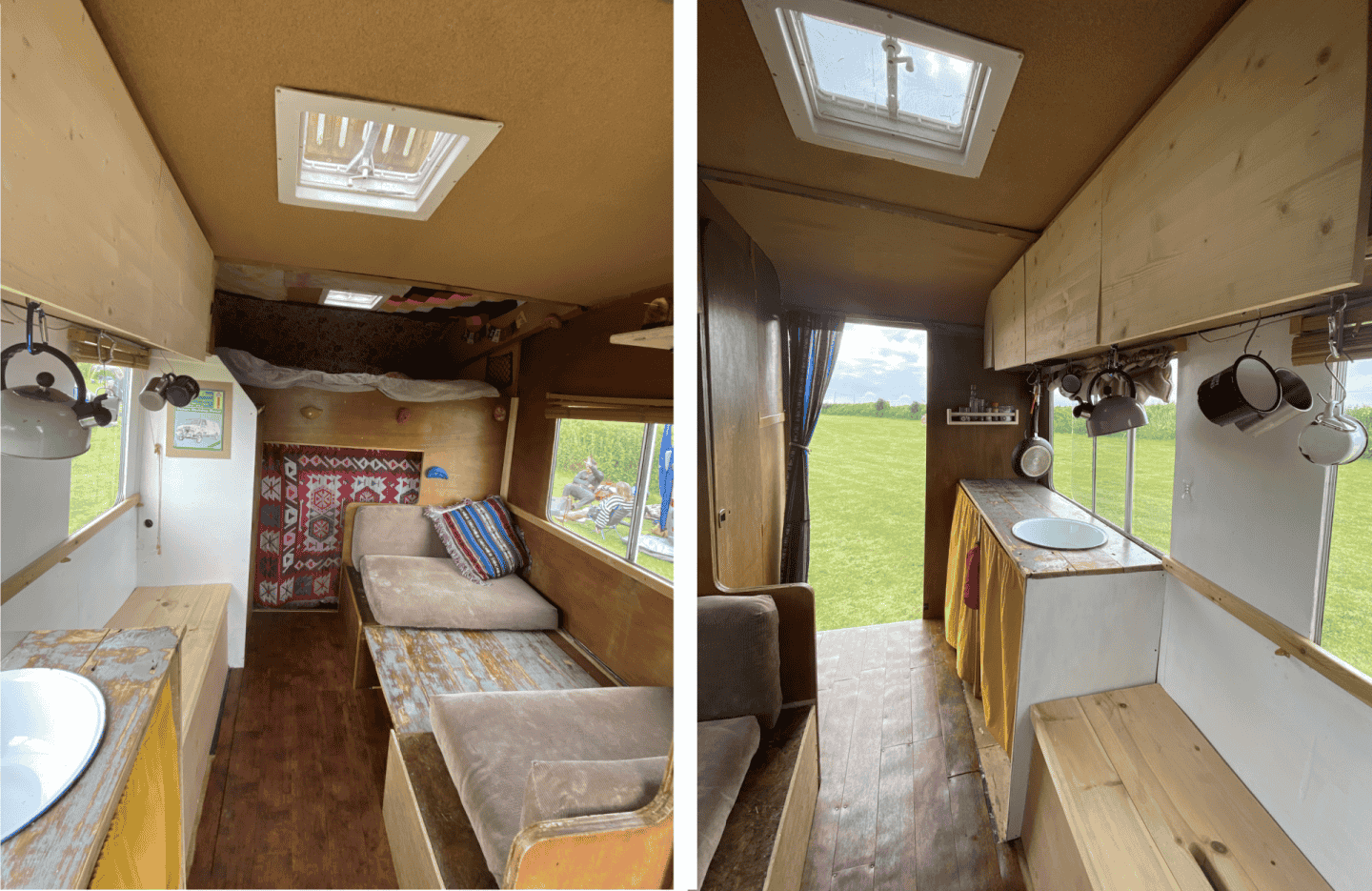 Evie The Van | Comment nous avons restauré notre camping-car Bedford de 1982