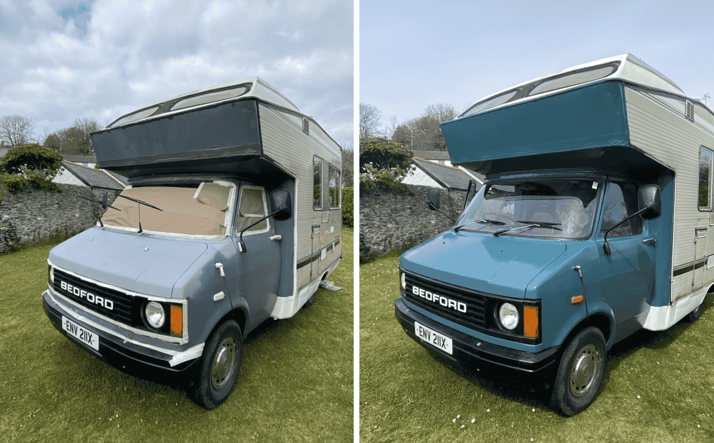 Evie The Van | Comment nous avons restauré notre camping-car Bedford de 1982