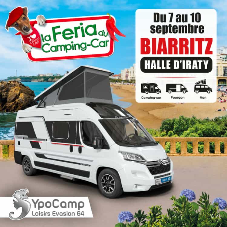 La Féria du Camping-Car, du 7 au 10 septembre à Biarritz !