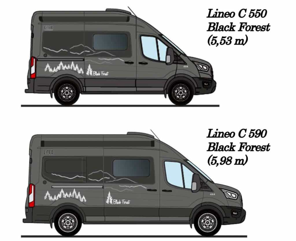 Bürstner 2024 - version 4X4 et toit relevable sur Ford Transit