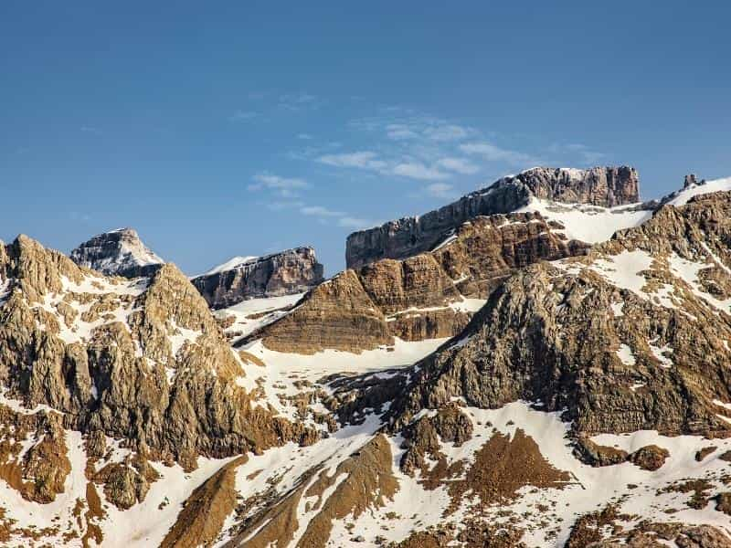 Pyrenees mountain hiking