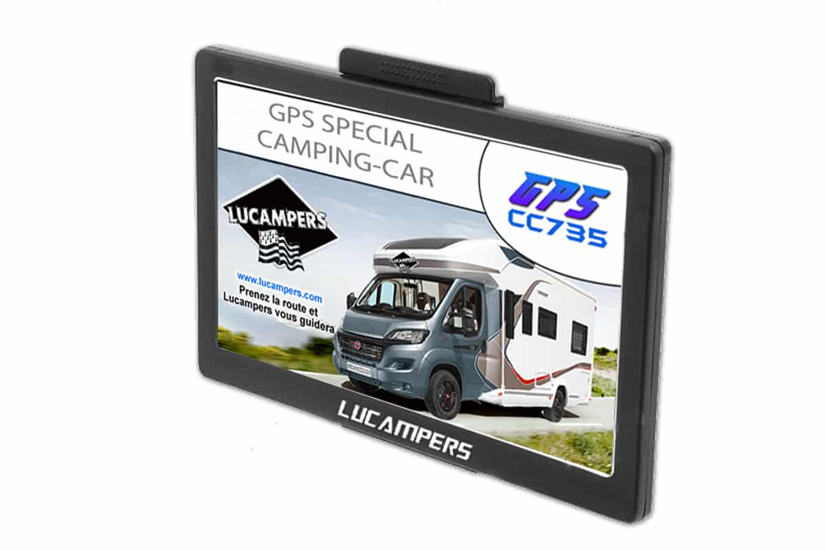 Lucampers, le GPS spécial camping-car pour une route tracée sur-mesure à partir de 150 €