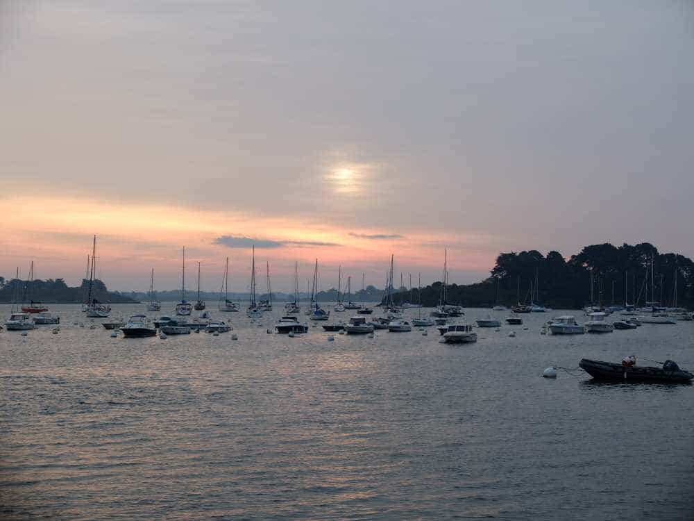 TO THE ILE DE BREHAT camping route