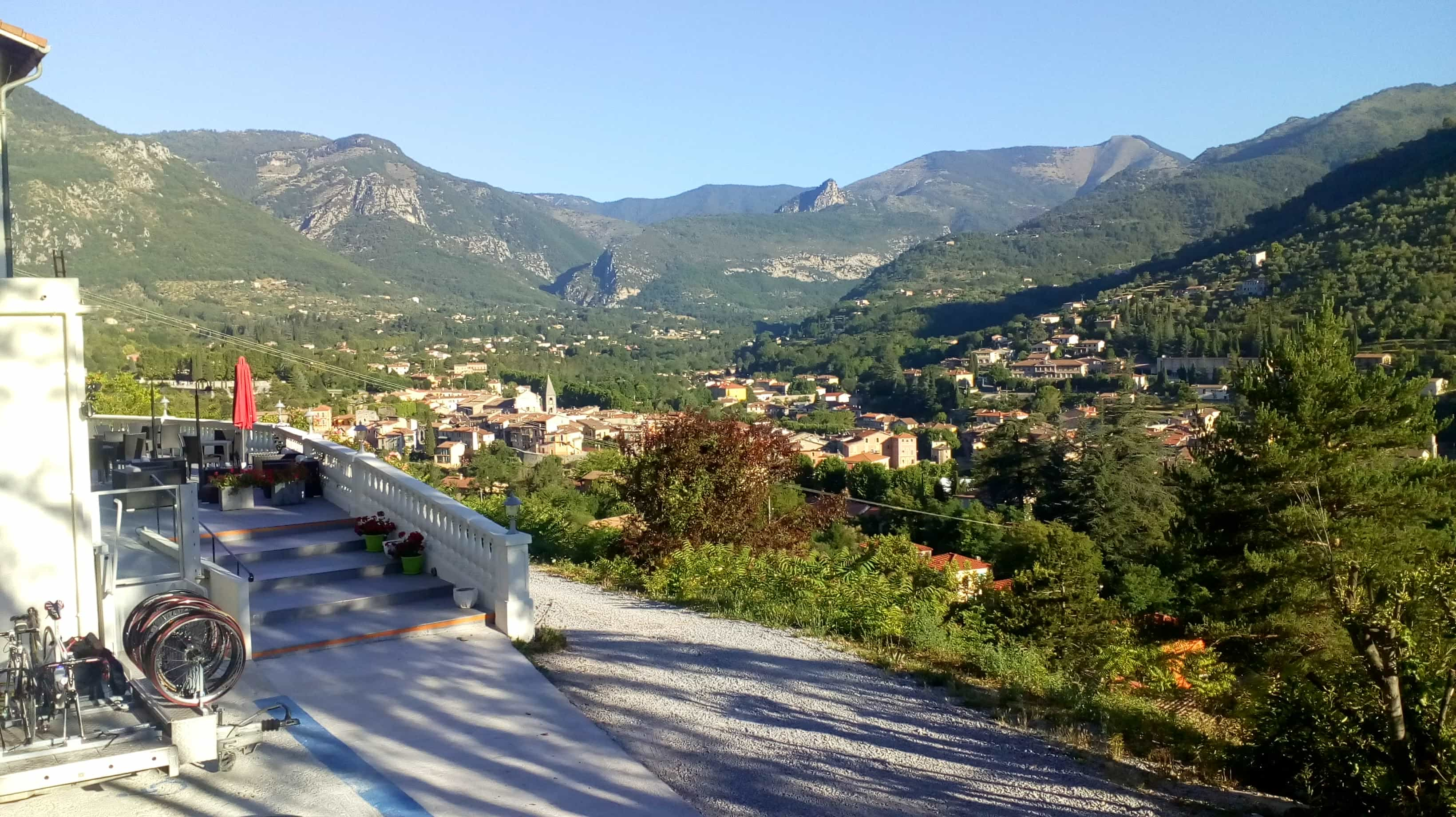 Arrivée à Menton