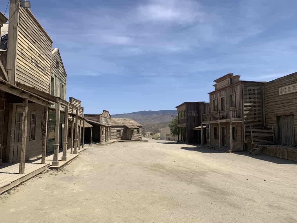 Des décors de western