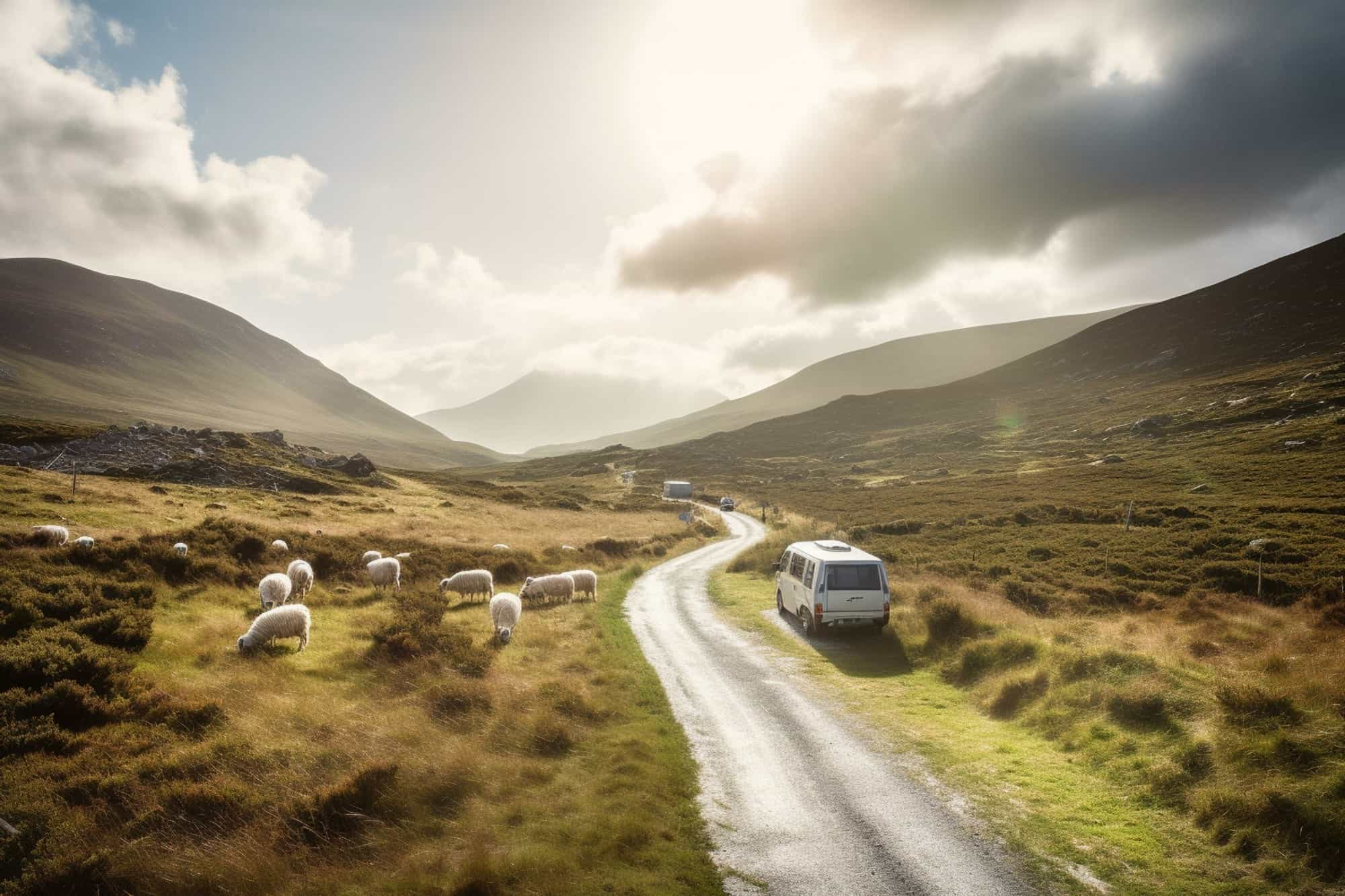 Les meilleurs itinéraires pour un road trip en camping-car en Irlande