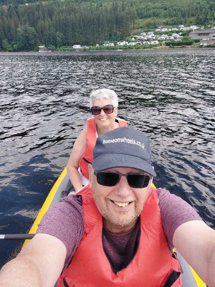 Une selfie sur le lac Titisee !