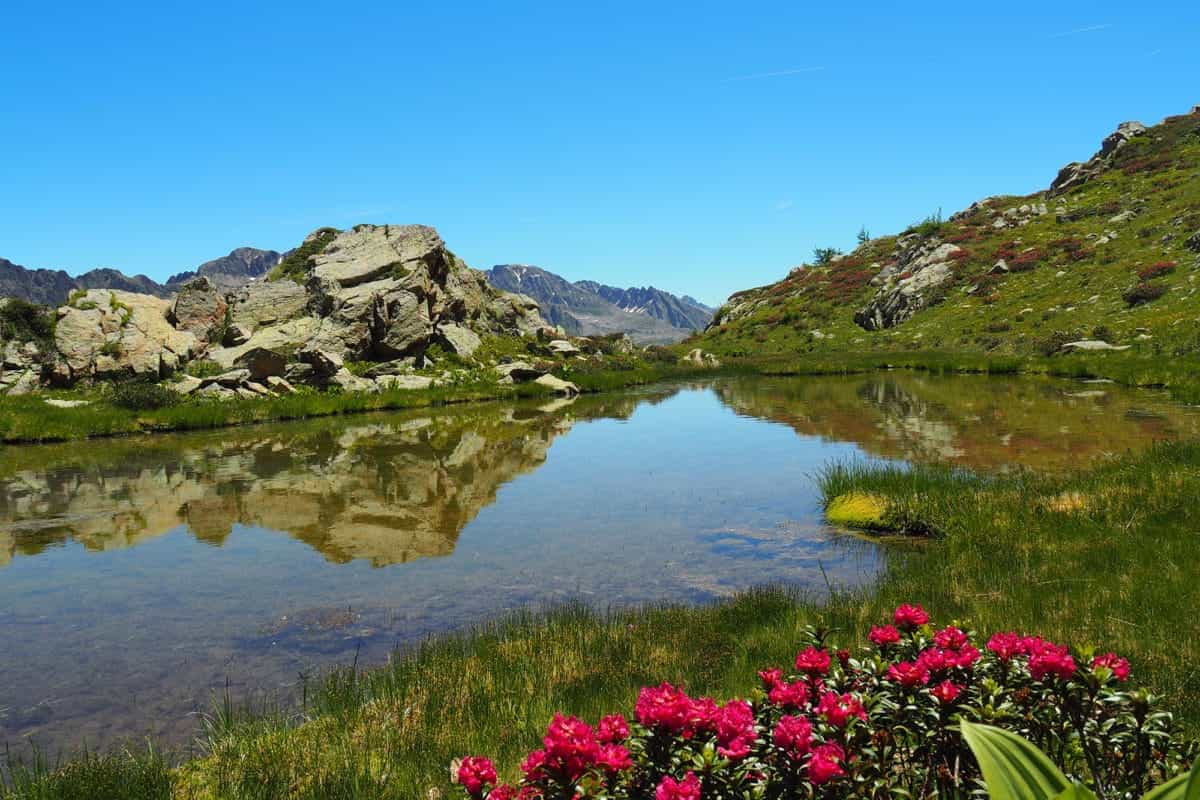 Les lacs étagés du Lausfer