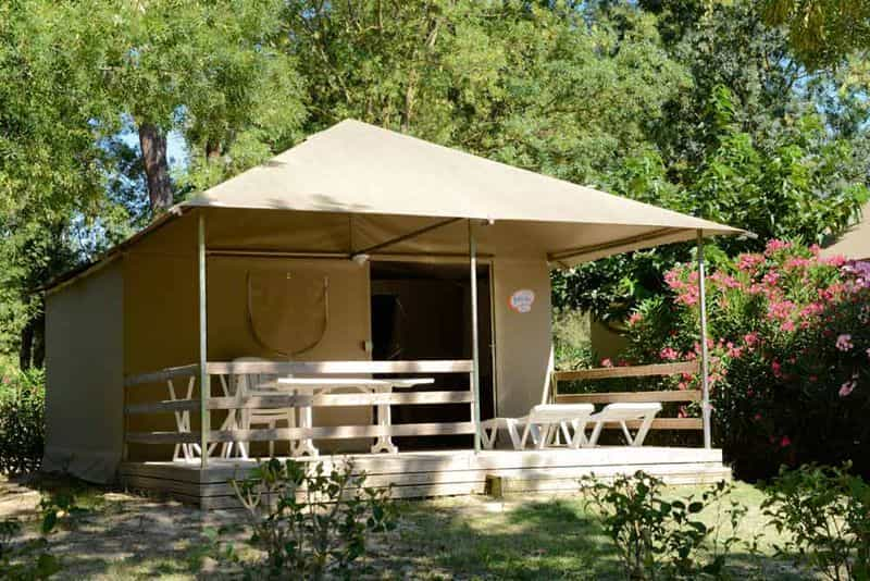 Location tente lodge camping près de Tulle