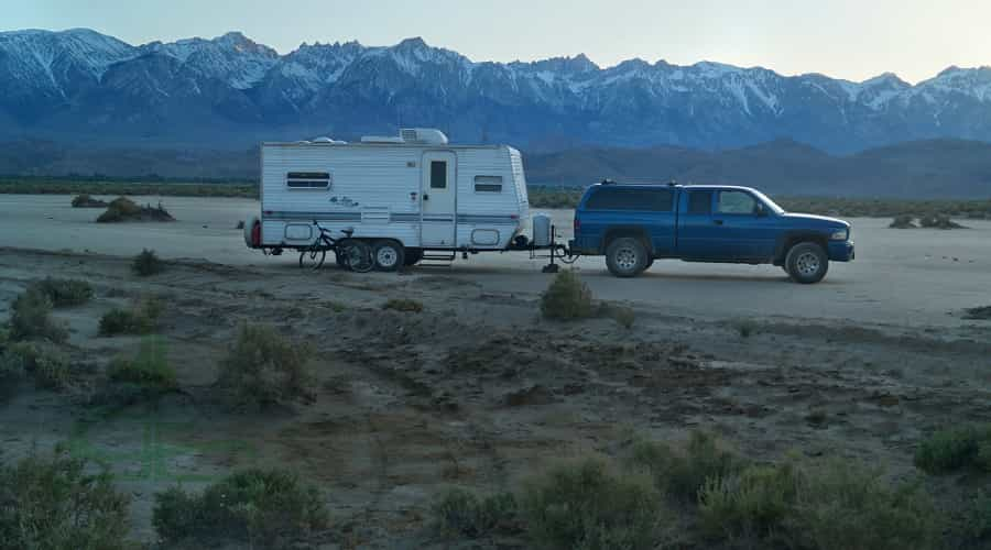 Lone Pine Dry Lakebed