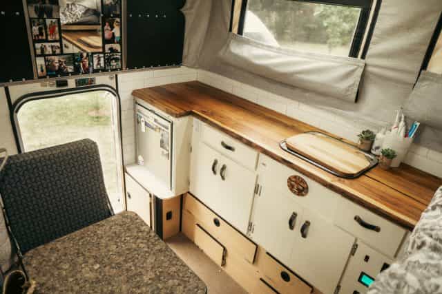 Intérieur du Land Rover Defender 130