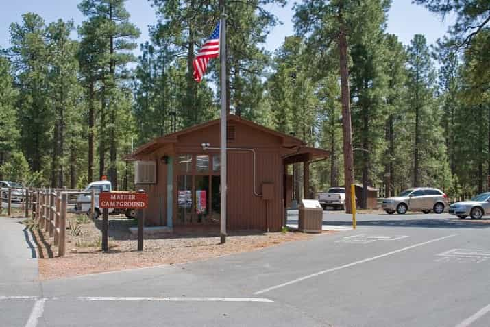 accueil Mather Campground