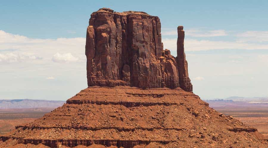 Vue panoramique de Monument Valley en Arizona