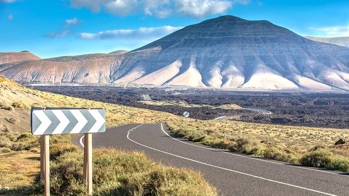 Lanzarote roads