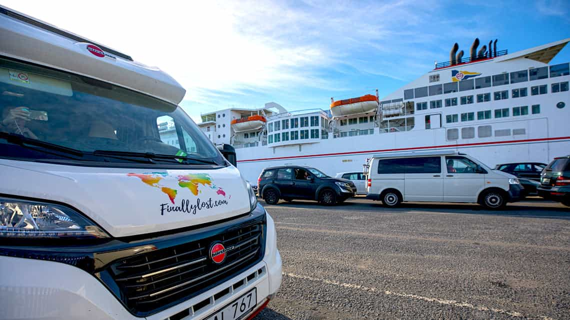 Taking the motorhome to Lanzarote