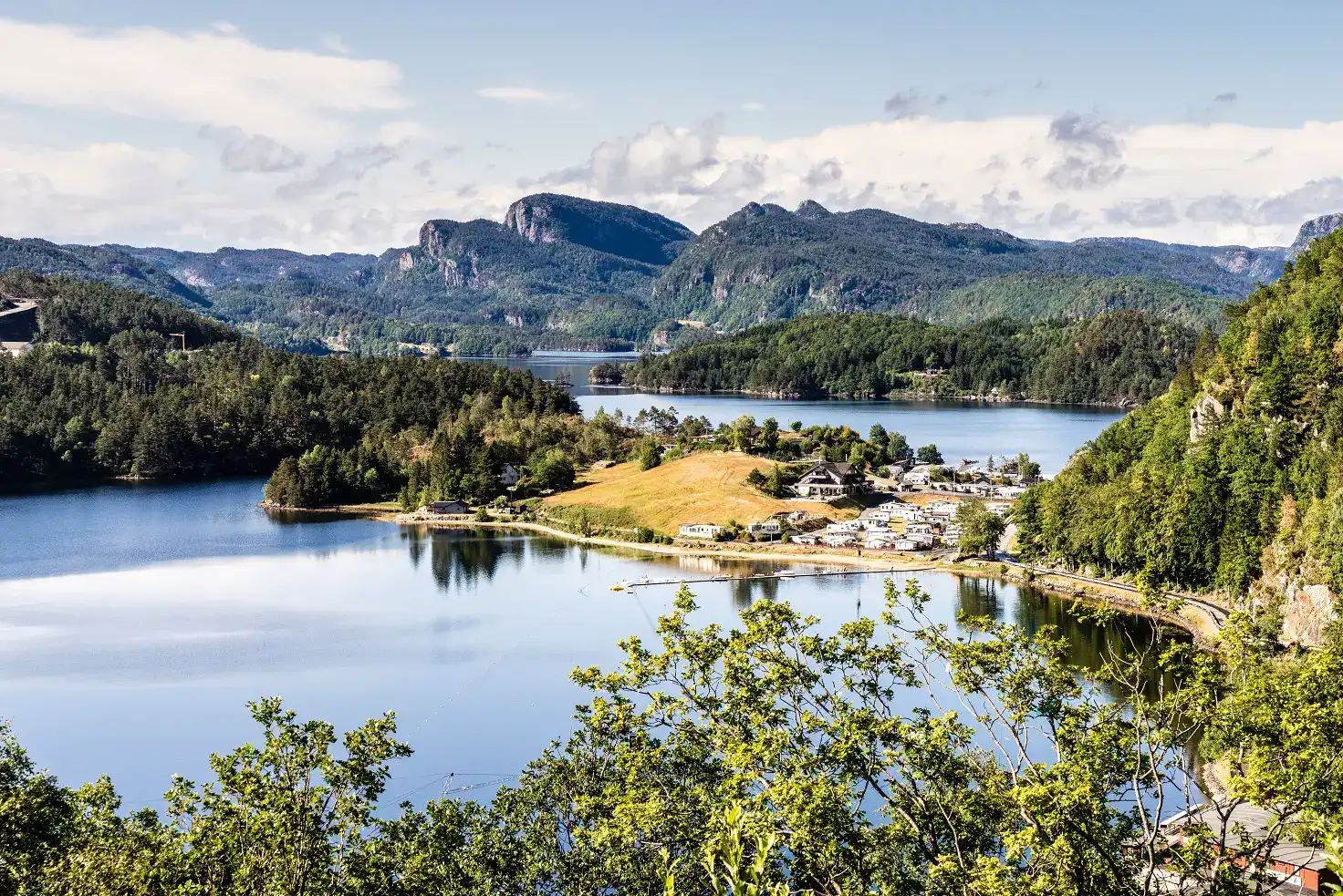 Camping en Norvège