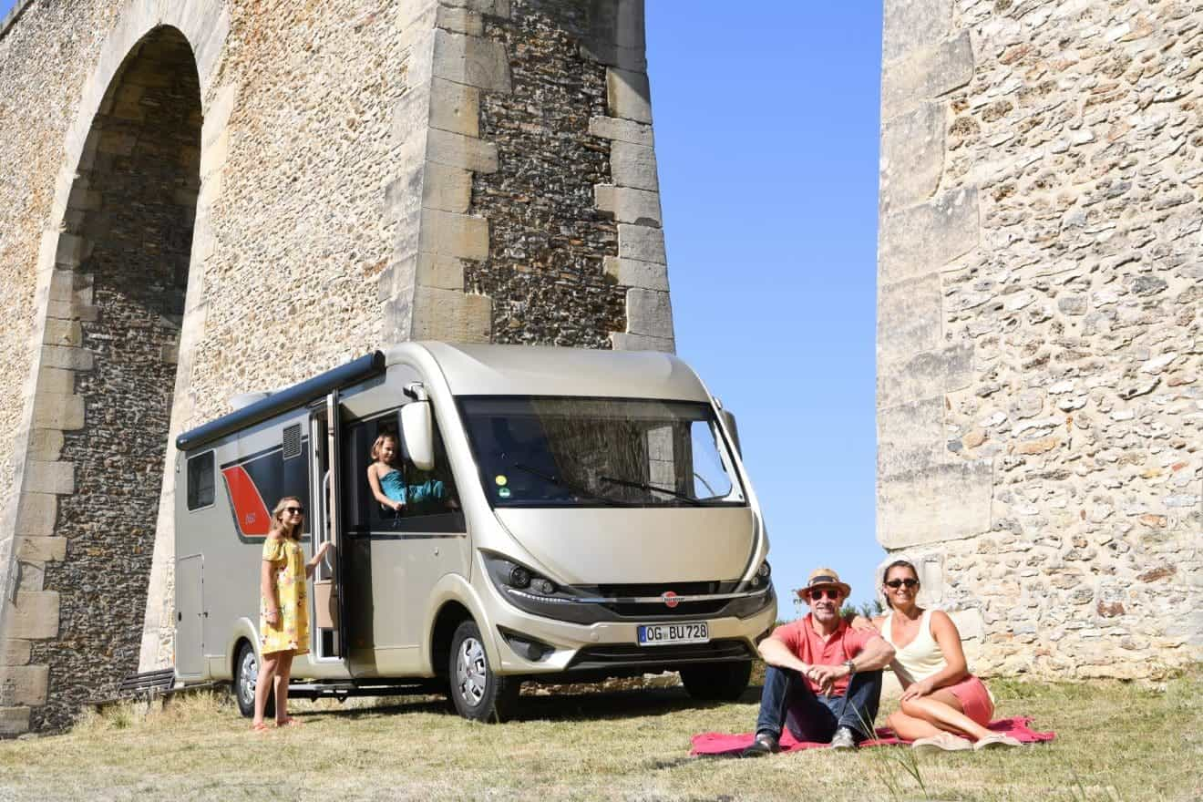 Le camping-car, idéal pour les week-ends en famille