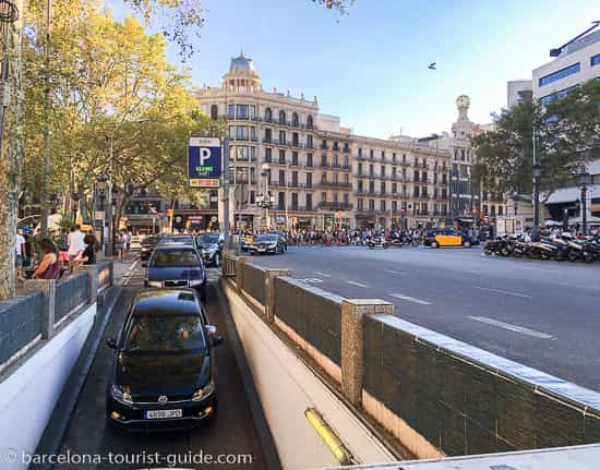 Car Parking in Barcelona