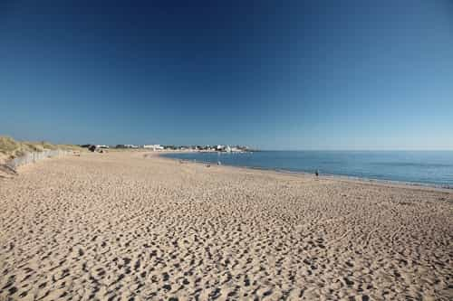 plage Saint Hilaire de Riez près des campings