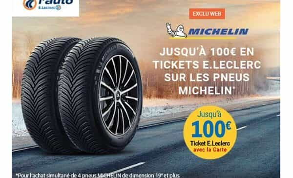 Offre Michelin Auto E. Leclerc