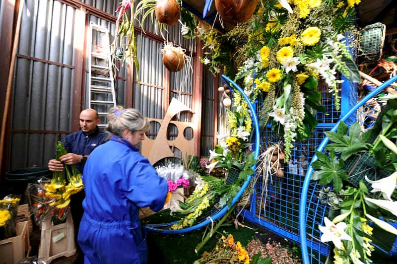 Inside the preparations for the Nice Carnival!