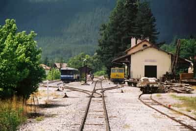 Le train des Pignes à Saint-André-les-Alpes