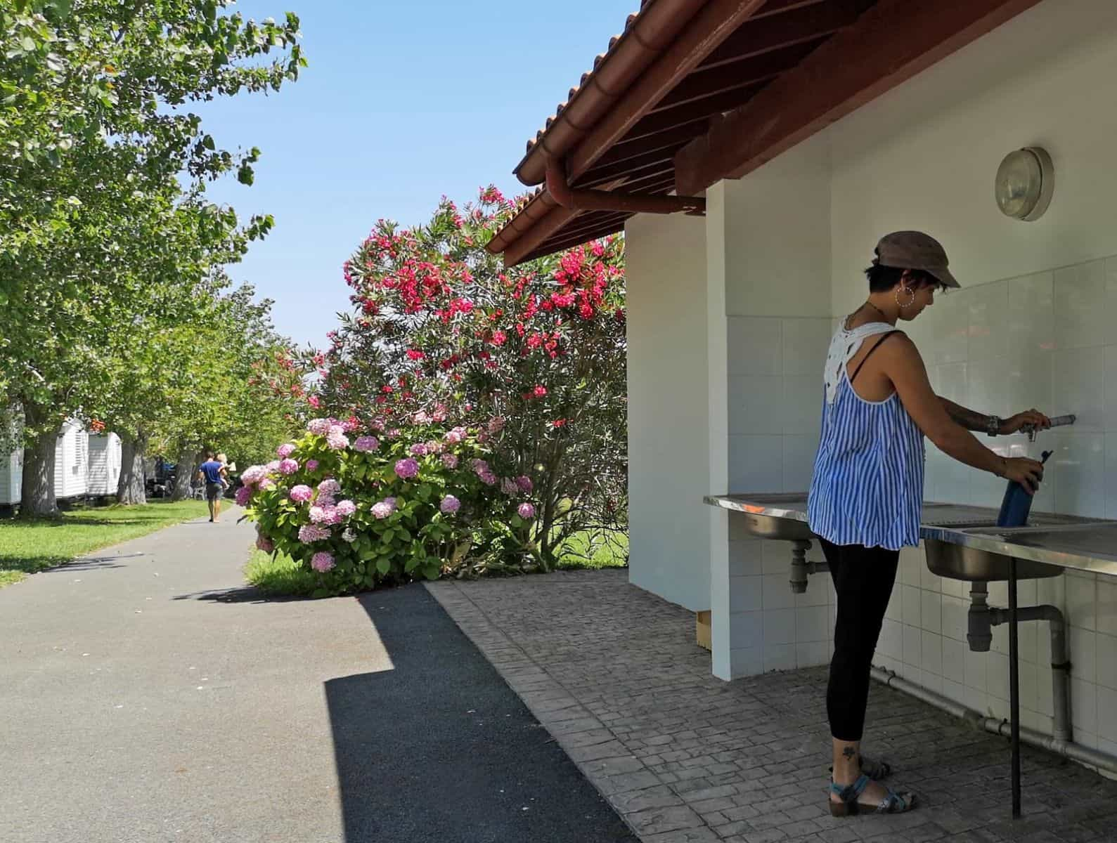 Les installations sanitaires sont impeccables