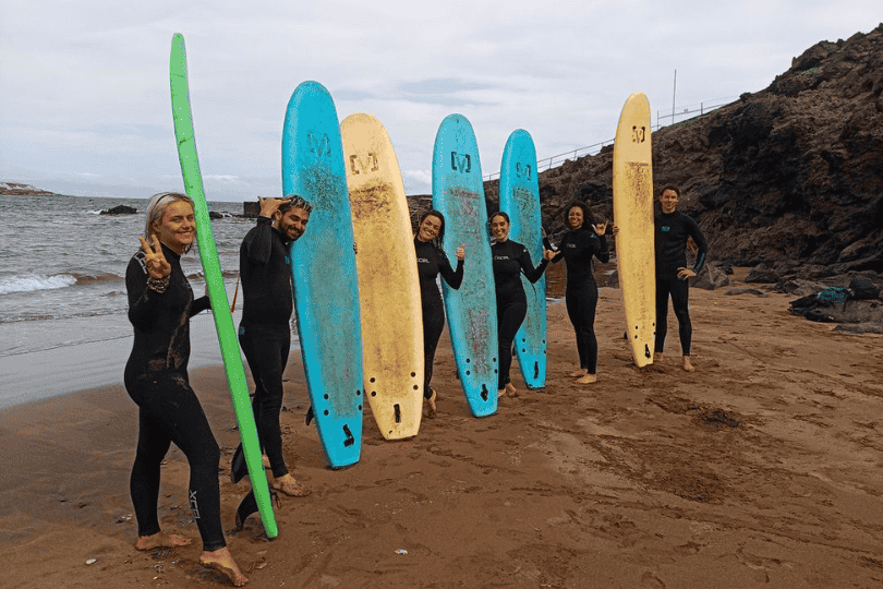 Camps de surf à Tenerife