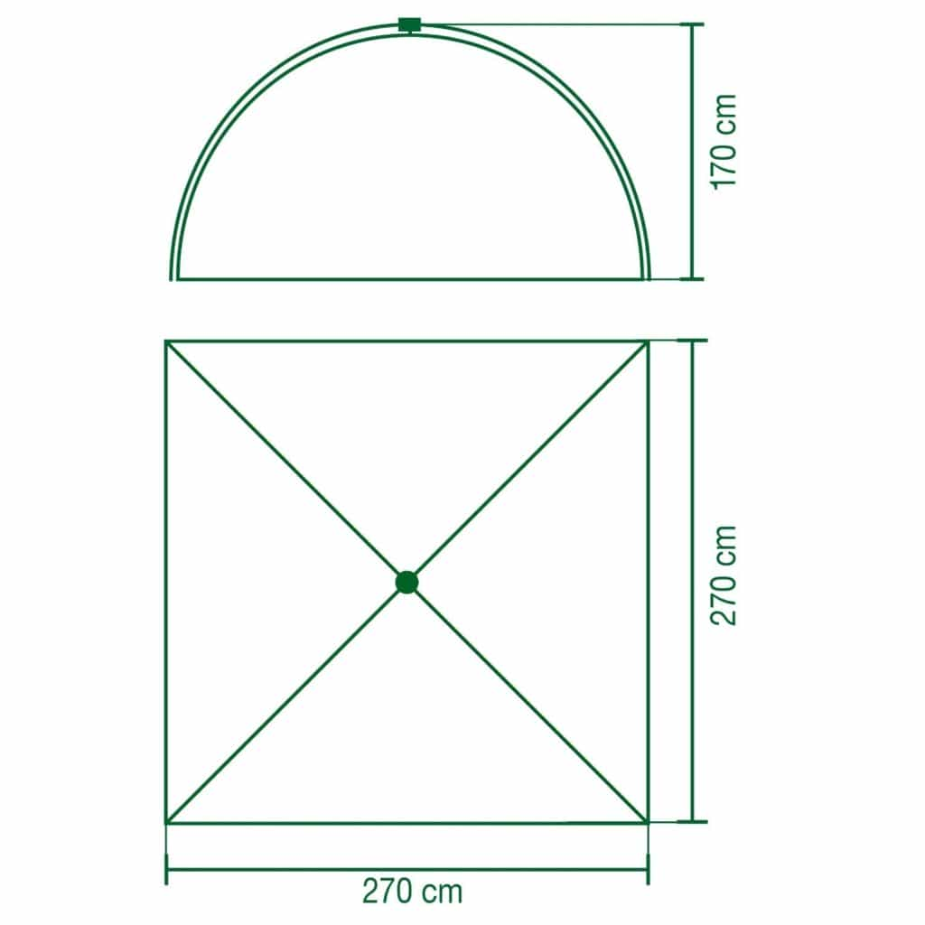 Spécificités techniques Coleman Instant Dome