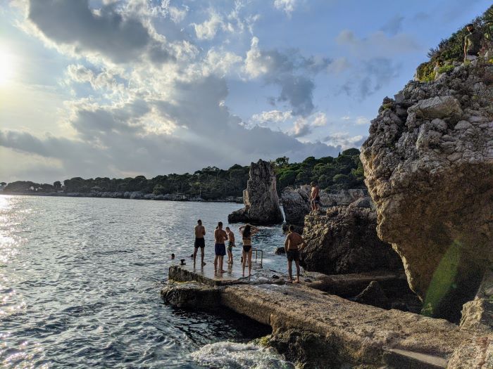 swimming jetty Cap d