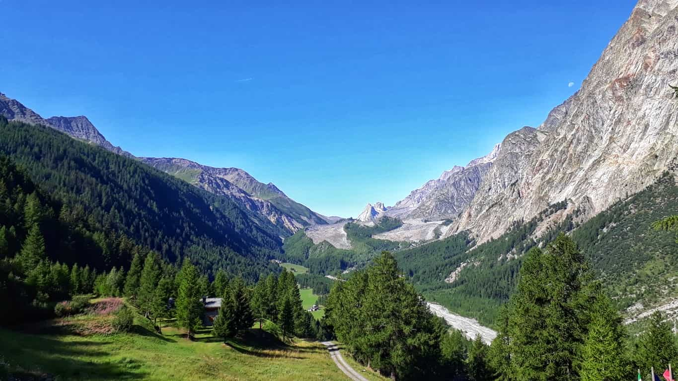 Les vallées autour de Courmayeur ne doivent pas être manquées