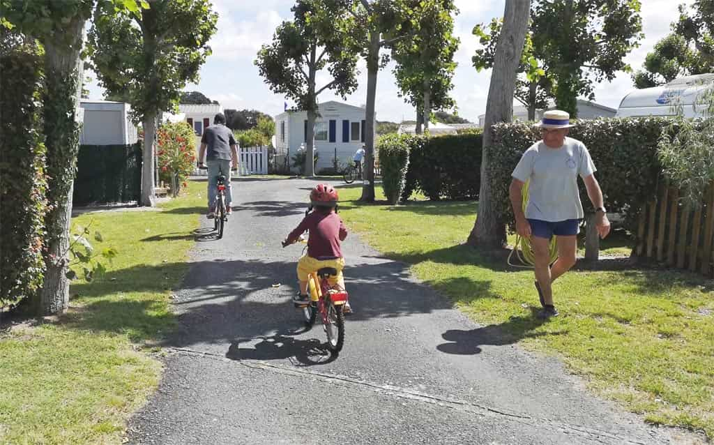 Vélo camping le Maine