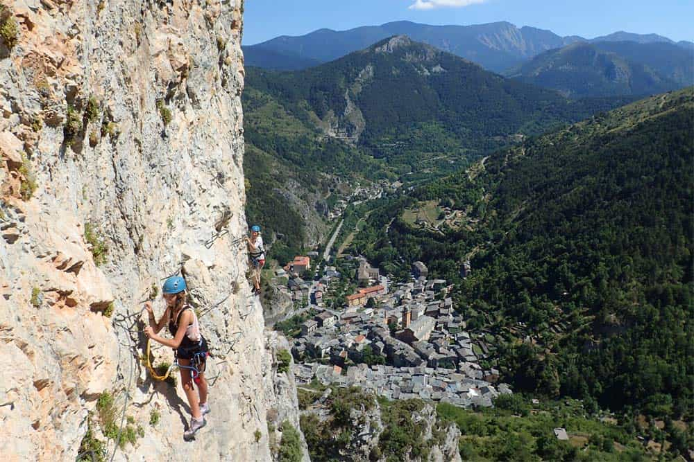 Via Ferrata dans le Parc National du Mercantour