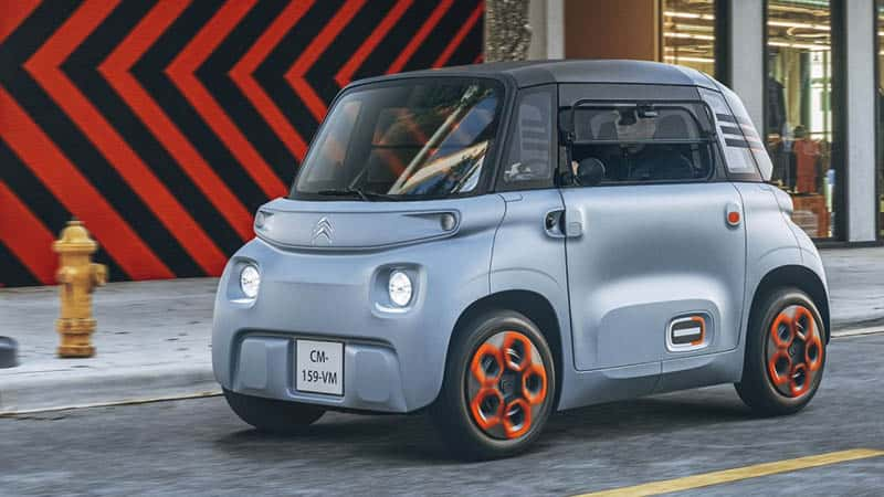 Citroën présente l’AMI, une voiture électrique à 20 euros par mois